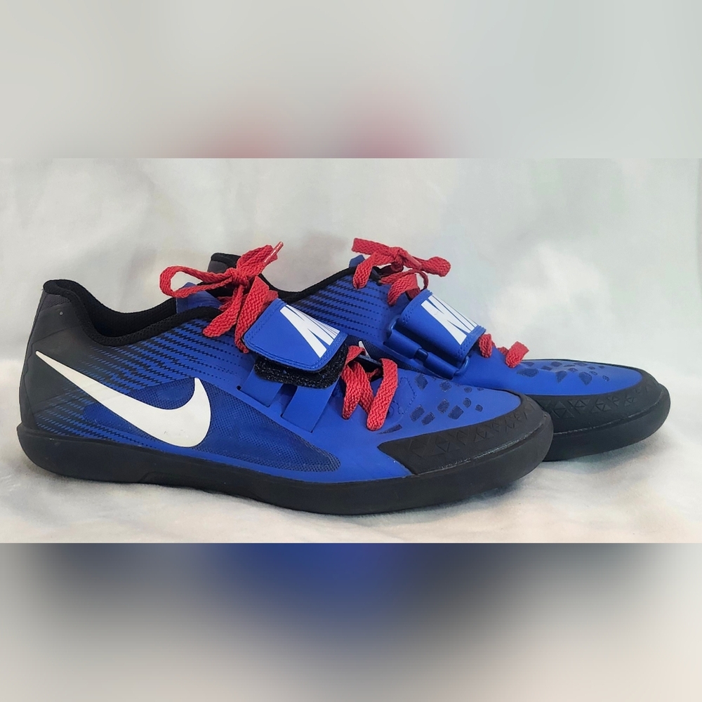Nike Blue and Red Athletic Shoes
